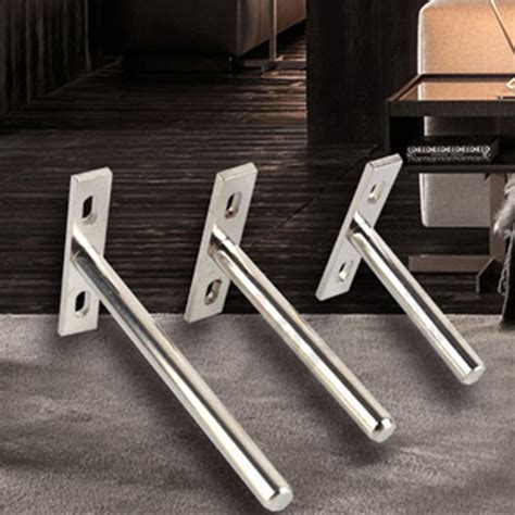 floating hidden wall shelf support metal brackets|wall mount floating shelf brackets.